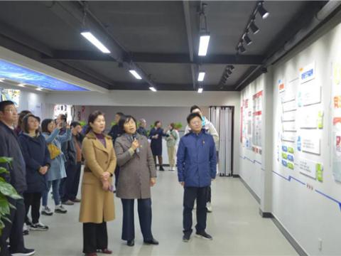 市人大向导来九游会J9集团视察“职工之家”建设情形